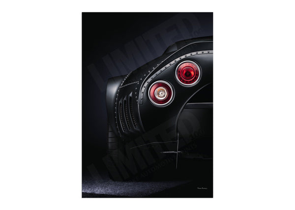 Spyker C8 Double 12 S (detail) A3 (297 x 420 mm / 11.7 x 16.5 in) / Aluminium Composite / No Mount