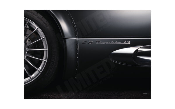 Spyker C8 Double 12 S (detail) A3 (297 x 420 mm / 11.7 x 16.5 in) / Aluminium Composite / No Mount