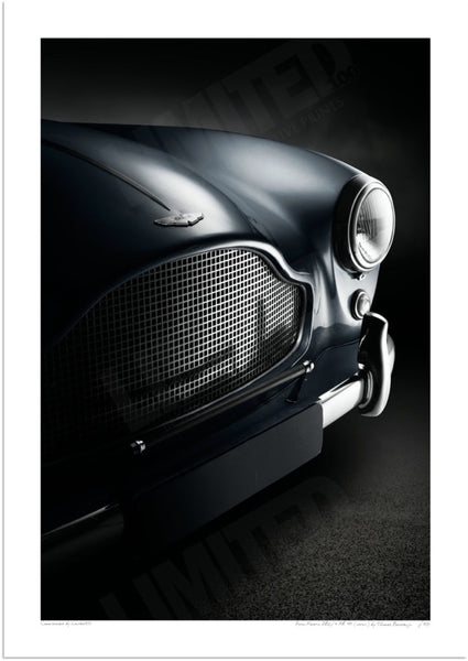 Aston Martin DB2/4 MKIII (detail) A3 (297 x 420 mm / 11.7 x 16.5 in) / Print-Only (Fine Art Paper) / No Mount