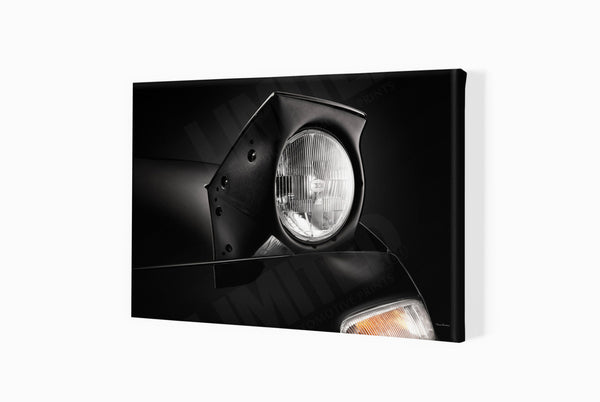 Mazda MX-5 (NA) A3 (297 x 420 mm / 11.7 x 16.5 in) / Canvas Print (Mounted on Wood Internal Frame) / No Mount