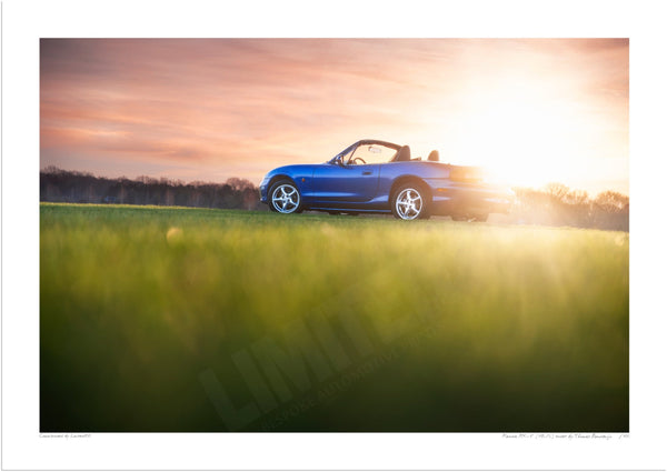 Mazda MX-5 (NB-FL) A3 (297 x 420 mm / 11.7 x 16.5 in) / Print-Only (Fine Art Paper) / No Mount