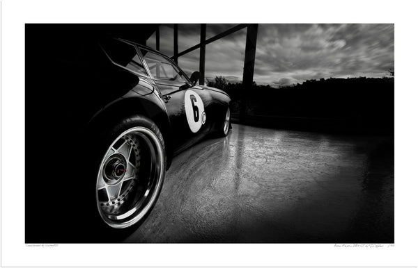 Aston Martin DB4 GT S (420 x 270 mm) / Print-Only (Fine Art Paper) / No Mount