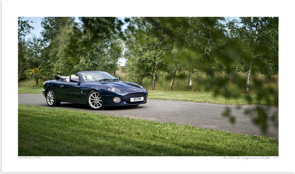 Aston Martin DB7 Vantage Volante S (420 x 247 mm) / Print-Only (Fine Art Paper) / No Mount
