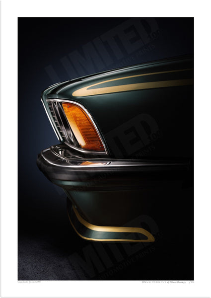 BMW 628 CSi E24 1984 A3 (297 x 420 mm / 11.7 x 16.5 in) / Print-Only (Fine Art Paper) / No Mount