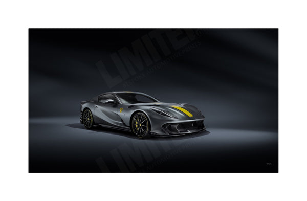 Ferrari 812 Competizione S (243 x 420 mm) / Aluminium Composite / No Mount