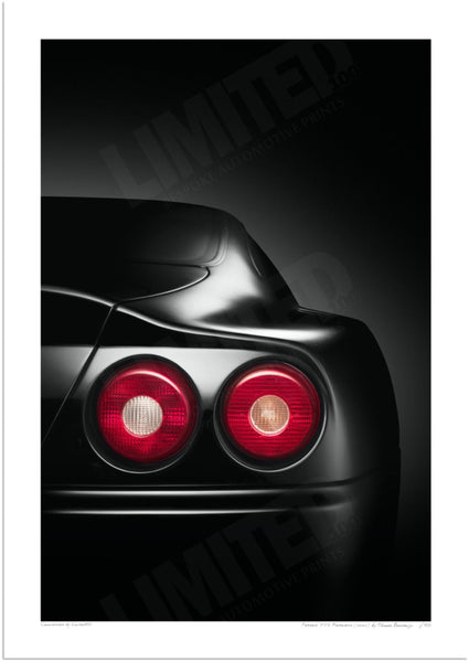 Ferrari 550 Maranello (detail) A3 (297 x 420 mm / 11.7 x 16.5 in) / Print-Only (Fine Art Paper) / No Mount