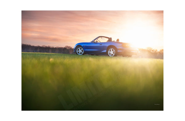 Mazda MX-5 (NB-FL) A3 (297 x 420 mm / 11.7 x 16.5 in) / Aluminium Composite / No Mount