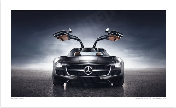 Mercedes-Benz SLS AMG S (257 x 420 mm) / Print-Only (Fine Art Paper) / No Mount