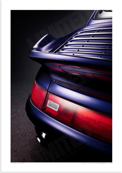 Porsche 993 Turbo (detail) A3 (297 x 420 mm / 11.7 x 16.5 in) / Print-Only (Fine Art Paper) / No Mount