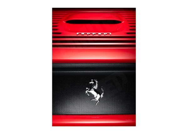 Ferrari 355 Cavallino Rampante A3 (297 x 420 mm / 11.7 x 16.5 in) / Aluminium Composite / No Mount