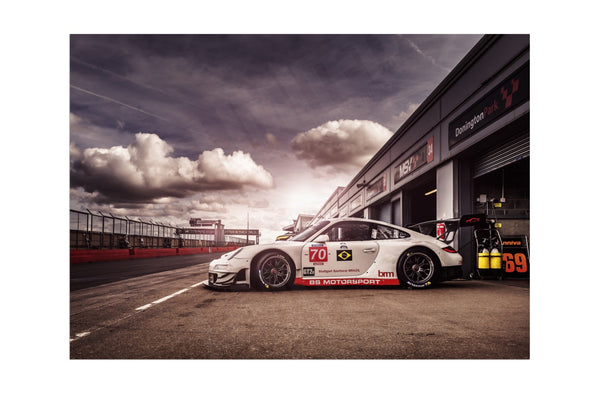 Porsche 997 GT3 RSR A3 (297 x 420 mm / 11.7 x 16.5 in) / Aluminium Composite / No Mount