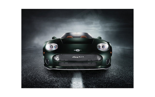 Spyker C8 Spyder A3 (297 x 420 mm / 11.7 x 16.5 in) / Aluminium Composite / No Mount