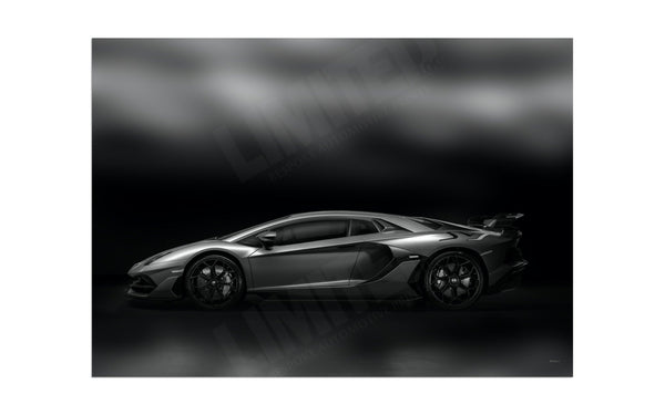 Lamborghini Aventador SVJ A3 (297 x 420 mm / 11.7 x 16.5 in) / Aluminium Composite / No Mount