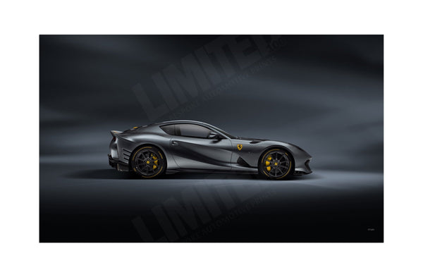 Ferrari 812 Competizione S (254 x 420 mm) / Aluminium Composite / No Mount