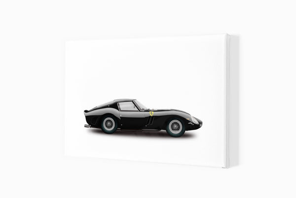 1963 Ferrari 250 GTO Chassis 4219GT A3 (297 x 420 mm / 11.7 x 16.5 in) / Canvas Print (Mounted on Wood Internal Frame)