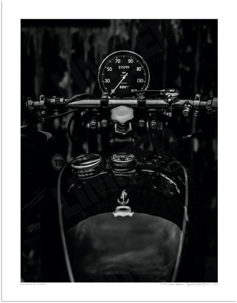 1950 Vincent Series C Rapide S (380mm x 297) / Print-Only (Fine Art Paper) / No Mount