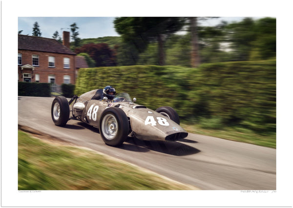 1960 BRM P48 A3 (297 x 420 mm / 11.7 x 16.5 in) / Print-Only (Fine Art Paper) / No Mount