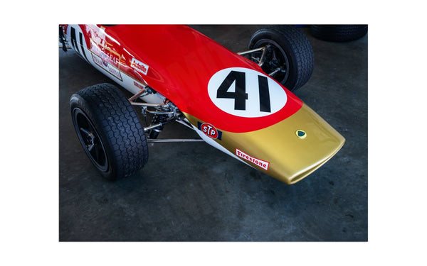 1968 Lotus 41X A3 (297 x 420 mm / 11.7 x 16.5 in) / Aluminium Composite / No Mount