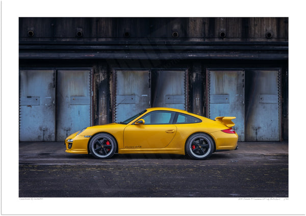 2011 Porsche 911 Carrera GTS A3 (297 x 420 mm / 11.7 x 16.5 in) / Print-Only (Fine Art Paper) / No Mount