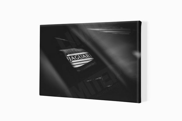 1992 Jaguar XJ220 A3 (297 x 420 mm / 11.7 x 16.5 in) / Canvas Print (Mounted on Wood Internal Frame) / No Mount