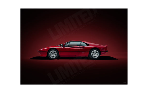 1984 Ferrari 288 GTO A3 (297 x 420 mm / 11.7 x 16.5 in) / Aluminium Composite / No Mount
