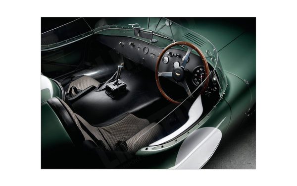 Aston Martin DBR2 (inside) A3 (297 x 420 mm / 11.7 x 16.5 in) / Aluminium Composite / No Mount