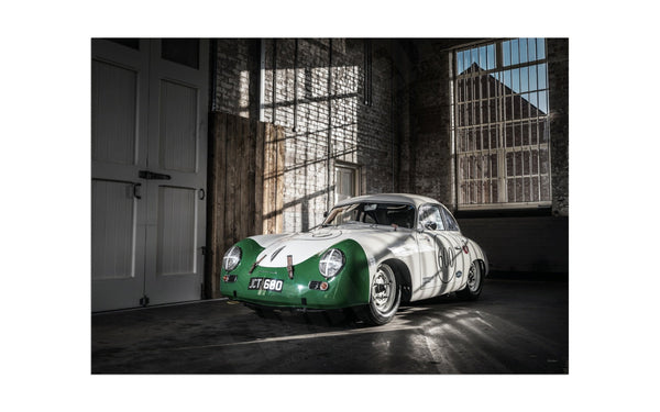 1954 Porsche 356 at Bicester Heritage A3 (297 x 420 mm / 11.7 x 16.5 in) / Aluminium Composite / No Mount