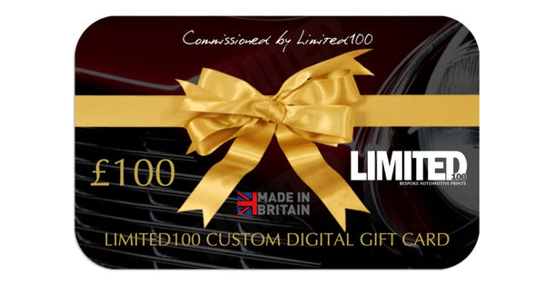 Limited100 Digital Gift Card £100.00 Gift card