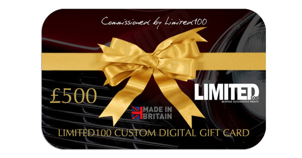 Limited100 Digital Gift Card £500.00 Gift card