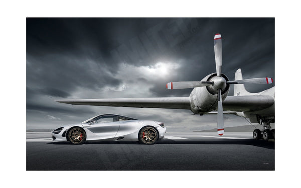 McLaren 720S Aircraft S (420mm x 260) / Aluminium Composite / No Mount