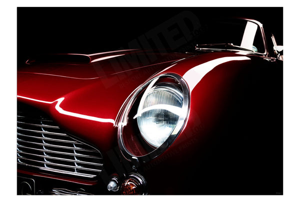 Aston Martin DB6 detail A3 (297 x 420 mm / 11.7 x 16.5 in) / Aluminium Composite / No Mount