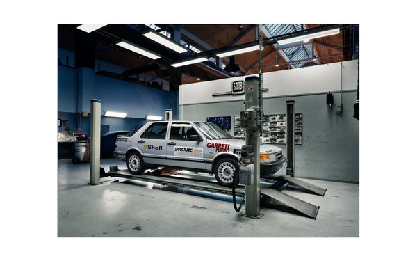 Saab 9000 Turbo Talladega A3 (297 x 420 mm / 11.7 x 16.5 in) / Aluminium Composite / No Mount