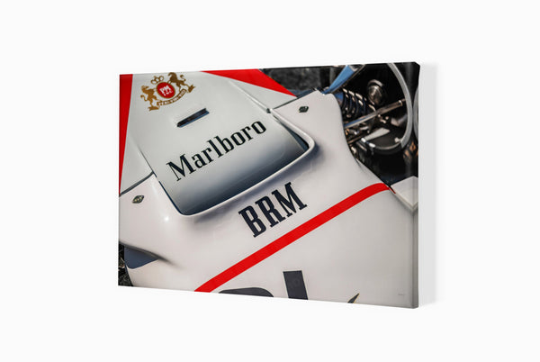 BRM P160 A3 (297 x 420 mm / 11.7 x 16.5 in) / Canvas Print (Mounted on Wood Internal Frame) / No Mount