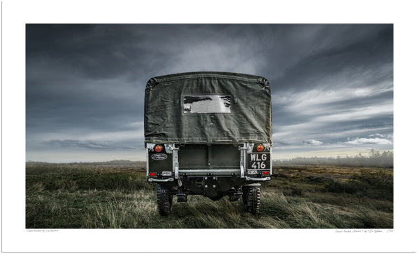 Land Rover Series 1 S (420mm x 255) / Print-Only (Fine Art Paper) / No Mount