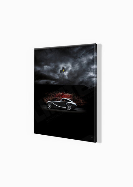 Morgan AeroMax (storm) S (333mm x 297) / Canvas Print (Mounted on Wood Internal Frame) / No Mount