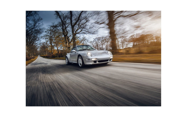 Porsche 993 Turbo A3 (297 x 420 mm / 11.7 x 16.5 in) / Aluminium Composite / No Mount