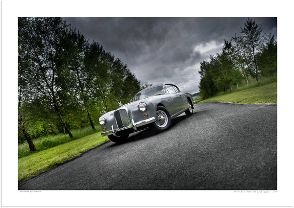 1955 Alvis Three Litre A3 (297 x 420 mm / 11.7 x 16.5 in) / Print-Only (Fine Art Paper) / No Mount