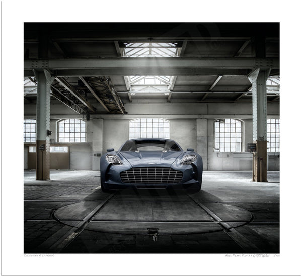 Aston Martin One-77 S (324 x 297 mm) / Print-Only (Fine Art Paper) / No Mount