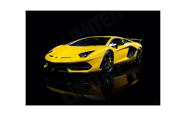 Lamborghini Aventador SVJ A3 (297 x 420 mm / 11.7 x 16.5 in) / Aluminium Composite / No Mount