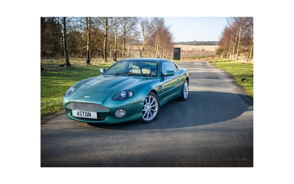 Aston Martin DB7 Vantage A3 (297 x 420 mm / 11.7 x 16.5 in) / Aluminium Composite / No Mount