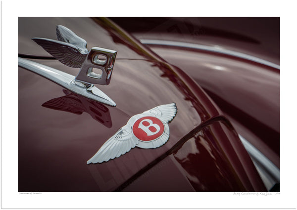 Bentley Corniche 1939 A3 (297 x 420 mm / 11.7 x 16.5 in) / Print-Only (Fine Art Paper) / No Mount