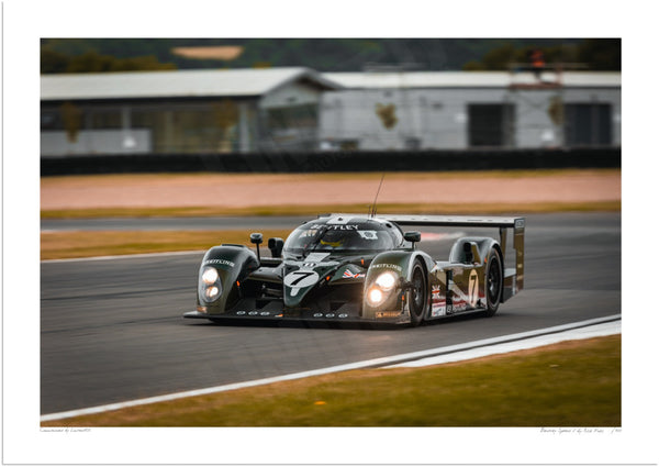 Bentley Speed 8 A3 (297 x 420 mm / 11.7 x 16.5 in) / Print-Only (Fine Art Paper) / No Mount
