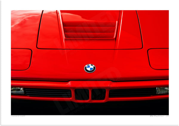BMW M1 A3 (297 x 420 mm / 11.7 x 16.5 in) / Print-Only (Fine Art Paper) / No Mount Posters Prints & Visual Artwork