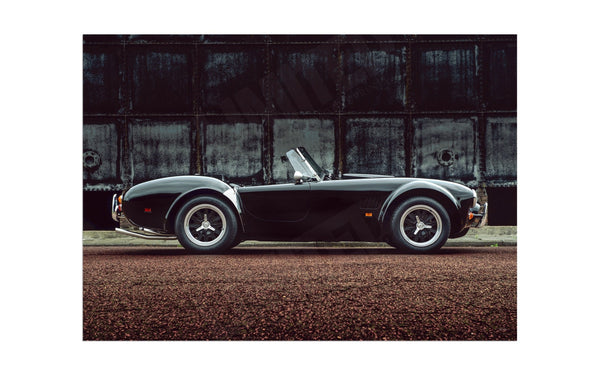 Autokraft MkIV AC Cobra (side profile) A3 (297 x 420 mm / 11.7 x 16.5 in) / Aluminium Composite / No Mount