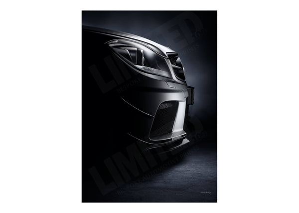 C63 AMG Black Series (detail) A3 (297 x 420 mm / 11.7 x 16.5 in) / Aluminium Composite / No Mount