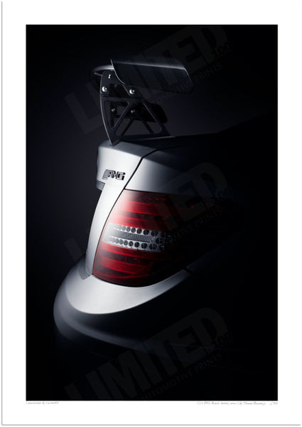 C63 AMG Black Series (detail) A3 (297 x 420 mm / 11.7 x 16.5 in) / Print-Only (Fine Art Paper) / No Mount