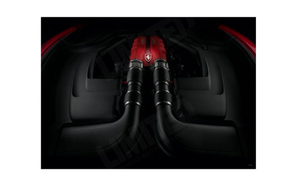 Ferrari California Engine A3 (297 x 420 mm / 11.7 x 16.5 in) / Aluminium Composite / No Mount