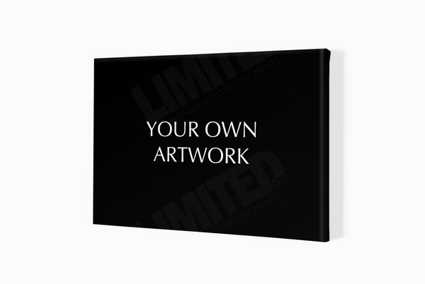 Bespoke Printing and Framing Service A3 (297 x 420 mm / 11.7 x 16.5 in) / Canvas Print (Mounted on Wood Internal Frame)