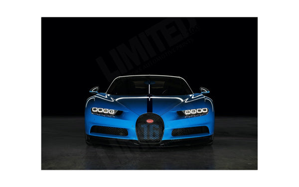 Bugatti Chiron A3 (297 x 420 mm / 11.7 x 16.5 in) / Aluminium Composite / No Mount Posters Prints & Visual Artwork
