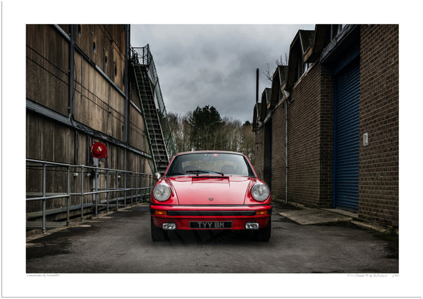 1973 Porsche 911 A3 (297 x 420 mm / 11.7 x 16.5 in) / Print-Only (Fine Art Paper) / No Mount